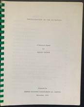 Load image into Gallery viewer, Canada Olympics Men's Hockey Future Participation Evaluation Report Vintage