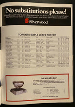 Load image into Gallery viewer, 1981 NHL Hockey Program Maple Leafs Penguins Maple Leaf Gardens 50th Anniversary