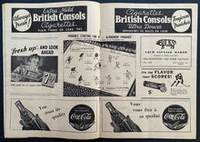 Load image into Gallery viewer, 1943 Montreal Forum NHL Hockey Program Canadiens vs Toronto Maple Leafs O'Connor