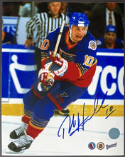 Load image into Gallery viewer, Dale Hawerchuk Autographed Signed St. Louis Blues NHL Hockey Photo AJ COA