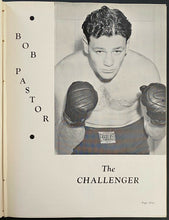 Load image into Gallery viewer, 1939 Championship Fight Boxing Program Joe Louis vs Bob Pastor Briggs Stadium