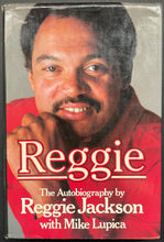 Load image into Gallery viewer, 1984 Reggie Jackson Signed Hard Cover Book Autobiography JSA MLB HOF Autographed