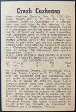 Load image into Gallery viewer, 1958-59 Parkhurst Hockey Card #24 Ian Cushenan Montreal Canadiens NHL Vintage