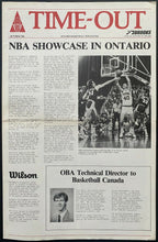 Load image into Gallery viewer, 1986 NBA Basketball Program Detroit Pistons New York Knicks Copps Coliseum