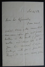 Load image into Gallery viewer, 1902 House Of Commons Letter Written & Signed James Bryce British Viscount