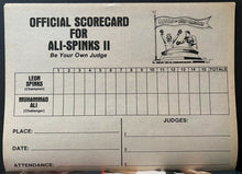 Load image into Gallery viewer, 1978 Vintage Boxing Home Program Muhammad Ali Leon Sprinks Title Fight Original
