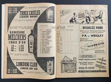 Load image into Gallery viewer, 1942 Montreal Forum NHL Hockey Program Canadiens vs Detroit Red Wings Vintage
