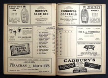 Load image into Gallery viewer, 1937 Forum Montreal VTG HKY Program Detroit Red Wings vs Montreal Maroons NHL