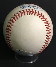 Load image into Gallery viewer, Jim Kelly Autographed Baseball American League Rawlings Football Bills JSA