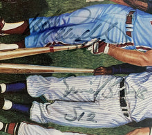 Load image into Gallery viewer, 1988 Vintage Signed MLB Baseball 500 Home Run Hitters Autographed x 11 Print JSA