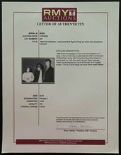 Load image into Gallery viewer, 1985 David Bowie + Yoko Ono + Sean Lennon Photo New York Party Record Release