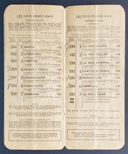 Load image into Gallery viewer, 1945 Woodbine Racetrack Very Rare King's Plate Program - Won By Uttermost
