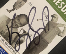 Load image into Gallery viewer, 2004 Canadian Open Golf Program+Ticket Signed x3 Singh Parnevik Howell PGA JSA