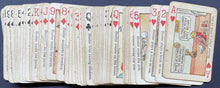 Load image into Gallery viewer, 1906 Buster Brown and his Tige Playing Cards Full Deck 52 Cards Comics Vintage