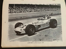 Load image into Gallery viewer, 1964 Indy Racing Program Signed Lloyd Rugby 150 Mile USAC Trenton Speedway