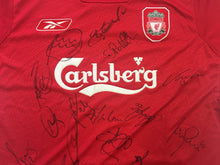 Load image into Gallery viewer, 2004-05 Liverpool Football Club Shirt Signed Autographed x15 Soccer Jersey COA