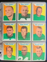 Load image into Gallery viewer, 1965 Topps CFL Football Complete Set 1-132 Vintage Cards Rookie George Reed