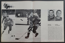 Load image into Gallery viewer, 1967-1968 NHL Detroit Red Wings Yearbook Autographed By Crozier Smith, Anderson
