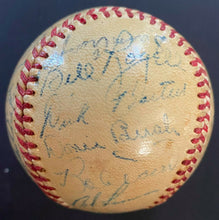 Load image into Gallery viewer, 1951 MLB All Stars + Attendees Multi Signed Autographed Baseball x25 Ty Cobb JSA