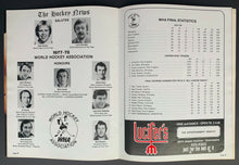 Load image into Gallery viewer, 1979 WHA All Star Hockey Game Program Edmonton USSR Moscow Dynamo Gretzky Howe