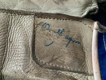 Load image into Gallery viewer, 1960's Professional Hockey Gloves Montreal Canadiens Team Colours Game Wear