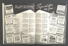 Load image into Gallery viewer, 1946 Chicago Stadium NHL Program New York Rangers Chicago Blackhawks George Gee