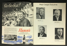Load image into Gallery viewer, 1959 World Series Program Game 2 Comiskey Park Chicago White Sox LA Dodgers MLB