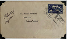 Load image into Gallery viewer, 1934 Charles A Lindbergh Signed Postal Cover Autographed Aviator History PSA DNA