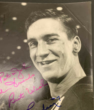 Load image into Gallery viewer, Ted Lindsay Autographed Oversized NHL Hockey Photo Detroit Red Wings Signed JSA
