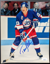 Load image into Gallery viewer, Teemu Selanne Autographed Winnipeg Jets Hockey Photo Signed NHL JSA COA