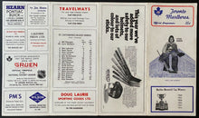 Load image into Gallery viewer, 1979 OHA Hockey St. Catherine's Blackhawks Toronto Marlies Playoff Program
