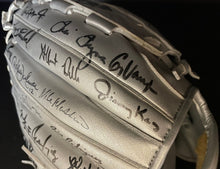 Load image into Gallery viewer, 1993 MLB AL All-Star Team Signed x29 Silver Baseball Glove Puckett Autograph JSA