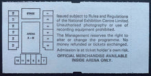 Load image into Gallery viewer, 1987 U2 Joshua Tree Concert Tour Vintage Concert Ticket Birmingham England Bono