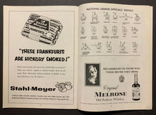 Load image into Gallery viewer, 1959 NFL Program Yankee Stadium Chicago Cardinals New York Giants Football Vtg