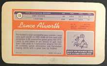 Load image into Gallery viewer, 1970 Topps Super Card #13 Lance Alworth San Diego Chargers Vintage Football NFL