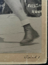 Load image into Gallery viewer, 1909 Type 1 Boxing Photo Bill Lang Bob Fitzsimmons Austrailian Title Fight