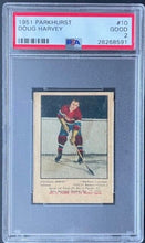 Load image into Gallery viewer, 1951/52 Parkhurst NHL Hockey Card Complete Full Set Graded x4 Howe RC PSA KSA