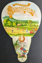 Load image into Gallery viewer, 1992 Leaf Perez-Steele Promotional Fan Autographed Dick Perez Painter MLB HOF