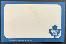 Load image into Gallery viewer, Frank Mahovlich HOFer Signed Autographed Toronto Maple Leafs Album Page