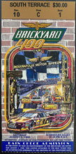 Load image into Gallery viewer, 1998 Vintage NASCAR Brickyard 400 Full Race Ticket Lanyard Lapel Pin Jeff Gordon