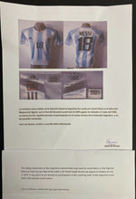 Load image into Gallery viewer, Lionel Messi 2005 Match Worn Argentina U-20 World Cup Soccer Jersey Football Kit
