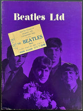 Load image into Gallery viewer, 1964 The Beatles Rare Concert Tour Program + Ticket Atlantic City Vintage