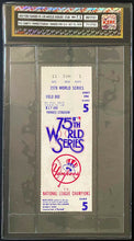 Load image into Gallery viewer, 1978 World Series Ticket Game 5 Yankee Stadium Yankees Dodgers NM+ 7.5 by iCert