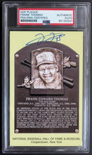 Load image into Gallery viewer, Frank Thomas Autographed Signed MLB Hall of Fame Postcard PSA Chicago White Sox