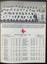 Load image into Gallery viewer, 1967 Boston Red Sox vs St. Louis Cardinals World Series Program MLB Baseball VTG