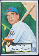 Load image into Gallery viewer, 1952 Topps Baseball Hank Sauer #35 Chicago Cubs Vintage MLB Card