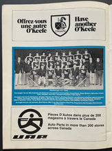 Load image into Gallery viewer, 1973 Memorial Cup Hockey Program Montreal Toronto Marlboros vs Quebec Ramparts
