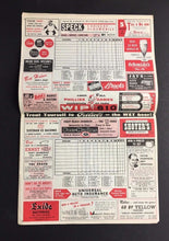 Load image into Gallery viewer, 1959 Opening Day Baseball Program Philadelphia Phillies Cincinnati Reds MLB Vtg