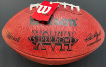 Load image into Gallery viewer, Joe Theismann John Riggins Super Bowl XVII MVP Signed Football NFL Fanatics