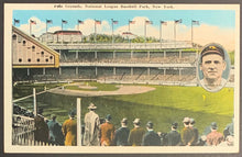 Load image into Gallery viewer, Vintage 1920's Polo Grounds MLB Baseball Stadium Postcard John McGraw Unposted